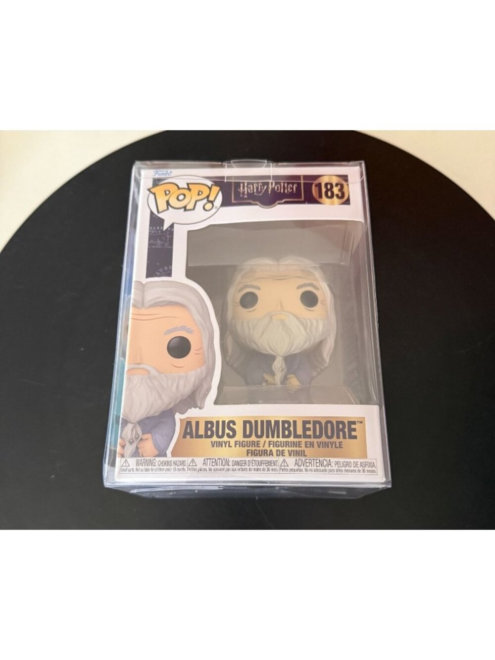 Funko Pop! Harry Potter Albus Dumbledore #183 Vinyl Figure Wizard w/ Protector